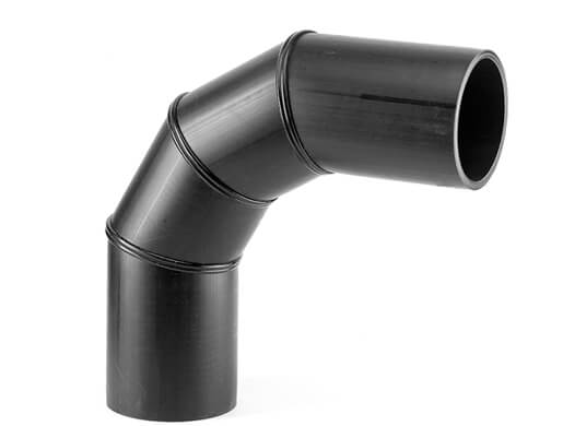 Fabricated HDPE 90 Degree Elbow DEF PIPELINE
