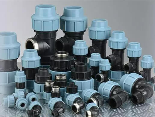 Compression Fitting for HDPE Pipe Plastic Pipe Fittings Pn16